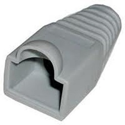 [ANEAHE0126] Nanocable Funda Conector RJ45 Plastico Gris 10 Und
