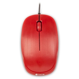 [FTRRCA0478] NGS Raton óptico Redflame 1000 Dpi Rojo