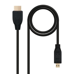 [AISCCI0072] Nanocable Cable Micro HDMI V1.4  A/M 1,8 M