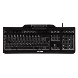 [FTRTUS0206] Cherry Teclado+lector chip integrado (DNIe) Negro