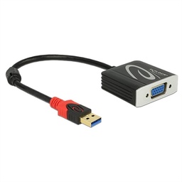 [AISCCI0275] Delock Adaptador USB 3.0 tipo-a Macho a vga Hembra