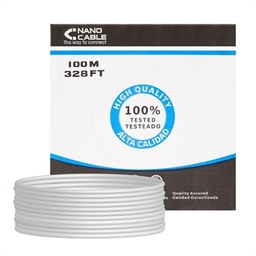 [ANEAHE0100] Nanocable Bobina Cable RJ45 CAT6 FTP 100M  Cobre