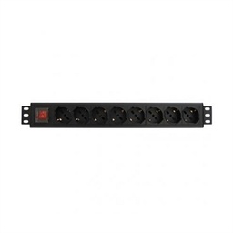 [ANEAAA0060] WP Regleta 19" 8 Tomas Schuko