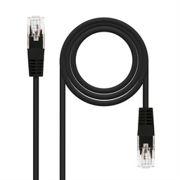 [ANEAHE0051] Nanocable Latiguillo Categoria 5 UTP 2 M Negro