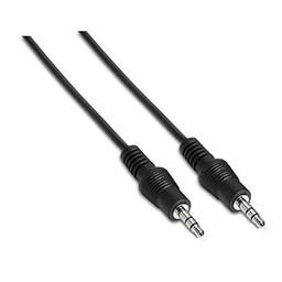 [AISCCI0283] Nanocable Cable Audio Estéreo, 3.5/M-3.5/M, 1.5 M