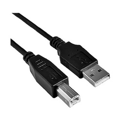 [AIEACI0014] Nanocable Cable USB 2.0 Tipo A - B 1.8 M Negro