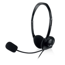 [MAUAMI0176] EWENT EW3563 Auriculares+ Micrófono Stéreo