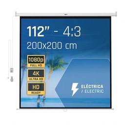 [MPRPAY0050] iggual Pantalla eléctrica 4:3 112" 200x200 cm