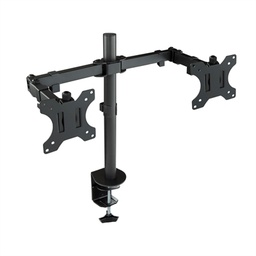 [AISATV0218] Tooq DB1232TN-B Soporte Monitor Mesa 2Brazos 13-32