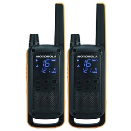 [NTEINT0017] MOTOROLA T82 Walkie Talkie 10Km 16CH Pack Duo