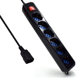 [AELREG0075] Ewent Ew3925 Regleta de 6 tomas con proteccion