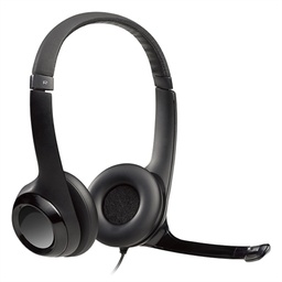 [MAUAMI0820] Logitech Auricular+Mic H390 USB Negro