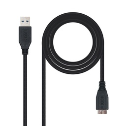 [AIEACI0041] Nanocable Cable USB 3.0 Tipo A/macho-MicroUsb/B 1m