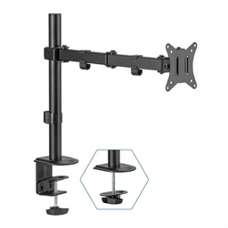 [AISATV0313] iggual SPM01 Soporte pinza 1 monitor 17"-32"