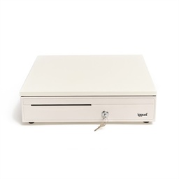 [APTACP0047] iggual Cajón portamonedas IRON-30W 42cm 5+5 blanco