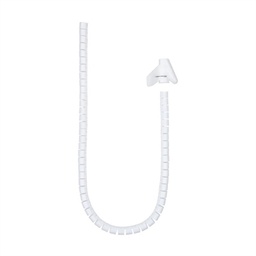 [APTAPC1015] Nanocable Organizador cables flex. 25mm 1 M Blanco