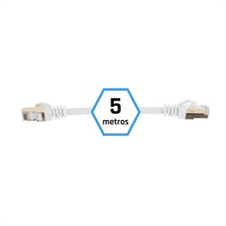 [ANEAHE0863] iggual Latiguillo CAT7 SFTP LSZH 5 metros blanco