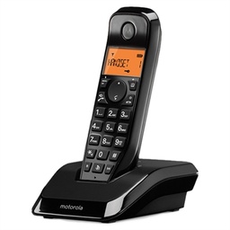 [NTETIN0113] MOTOROLA S1201 Telefono DECT Negro