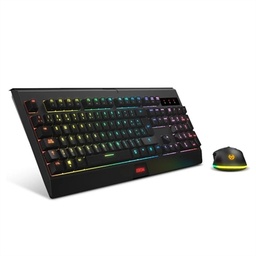 [FTRCTR0222] KROM KABALA  | Kit Teclado y Ratón Wireless RGB SP