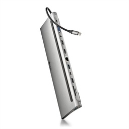[AAOAUS0220] NGS HUB WONDERDOCK12 TYPE C 12 EN 1 ALUMINIO