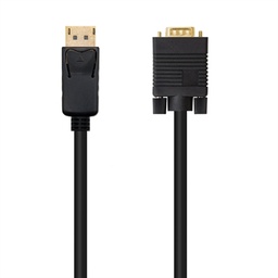 [AISCCI0370] Nanocable Cable Conversor DP a VGA negro, 2 M