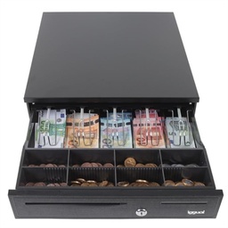 [APTACP0076] iggual Cajón portamonedas IRON-20 42cm 4+8 negro