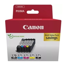[CCICTO0989] Canon Cartucho Multipack PGI570/CLI571