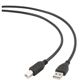 [AIEACI0073] Gembird Cable USB 2.0 Tipo A/M-B/M 1.8 Mts Negro