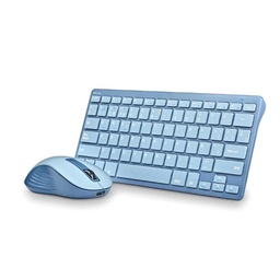[FTRCTR0235] NGS KIT TECLADO Y RATON MULTIFUNCION RECARG AZUL