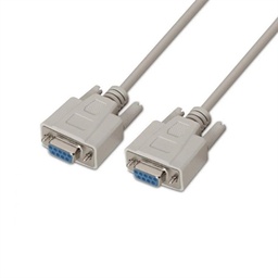 [APTAPC1170] Aisens Cable Serie Null Modem DB9/H-DB9/H 1.8m