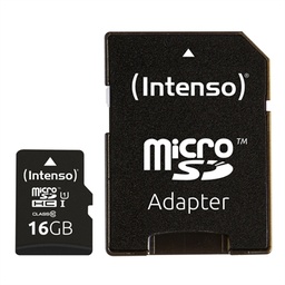 [MTMSDM0200] Intenso 3423470 Micro SD UHS-I Premium 16GB c/adap