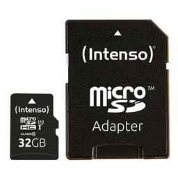 [MTMSDM0201] Intenso 3423480 Micro SD UHS-I Premium 32GB c/adap