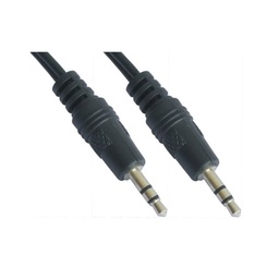[AISCCI0025] Nanocable Cable Audio, Jack 3.5/M-M, negro, 5 M