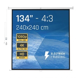 [MPRPAY0051] iggual Pantalla eléctrica 1:1 134" 240x240 cm