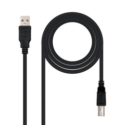 [AIEACI0078] Nanocable Cable USB 2.0 Impresora Tipo A/M-B/M 1 M