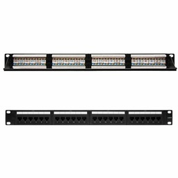 [ANEAAA0293] Nanocable Panel Parcheo 24P CAT.6 UTP 19"1U Dual