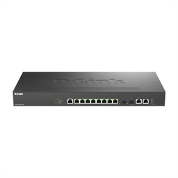 [NSWSAR0440] D-Link DMS-1250-12TP/E Switch 8xMG 2x10GB PoE L2