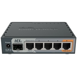 [NROCAB0075] MikroTik RB760iGS hEX S Router 5xGB 1xSFP L4