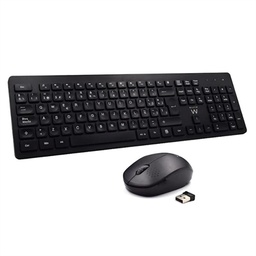 [FTRCTR0164] Ewent Teclado+Ratón Inalámbrico EW3256 Negro
