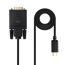 [APTAPC1187] Nanocable Cable Conversor USB-C/M a VGA/M 1,8 M