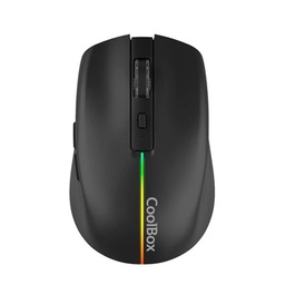 [FTRRIN0540] Coolbox Gaming Ratón  W01 1600DPI Inalámbrico Negr