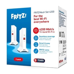 [NSWPAC0642] Fritz!Repeater Mesh Set 4200 2-pk WiFi6