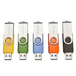 [FAELAP0779] Intenso Basic Line Multipack Lápiz USB 2.0 8GB 10u