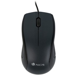 [FTRRCA0476] NGS Raton óptico Mist 1000Dpi Negro