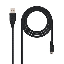 [APTAPC0751] Nanocable Cable USB 2.0 Tipo A/M-Mini USB 5PIN/M1M