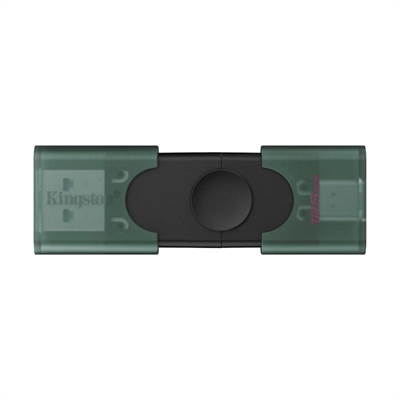 Kingston DataTraveler 128GB USB 3.2 Gen1 Duo Negro