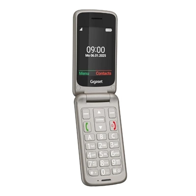 Gigaset Móvil Senior GL595 2.8" SIM Grey Titanium