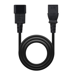 [APTAPC0787] Nanocable Cable Alimentacion CPU, C13/H-C14/M, 3.M