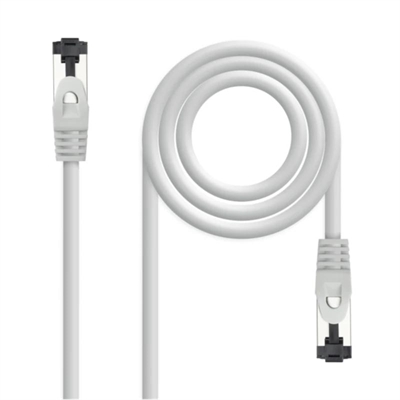 Nanocable Cable red Cat. 8.1 2GHZ SSTP Gris 1m