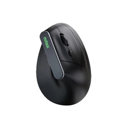 [FTRRIN0564] Nilox Ratón Wir Vertical Rec. Silen 1600 DPI Negro